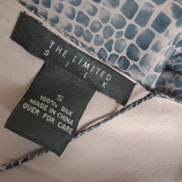 The Limited 100% silk backless top - Picture 2 of 4